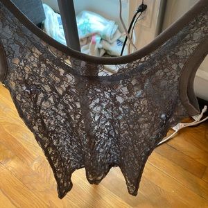 Lace tank top